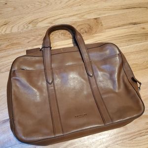 Coach leather briefcase